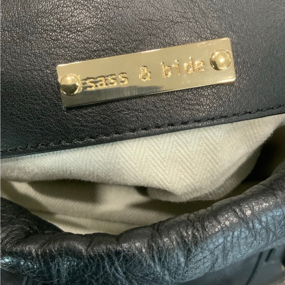 Great Sass & Bide  100% Cow leather Bag - Black - Picture 9 of 11